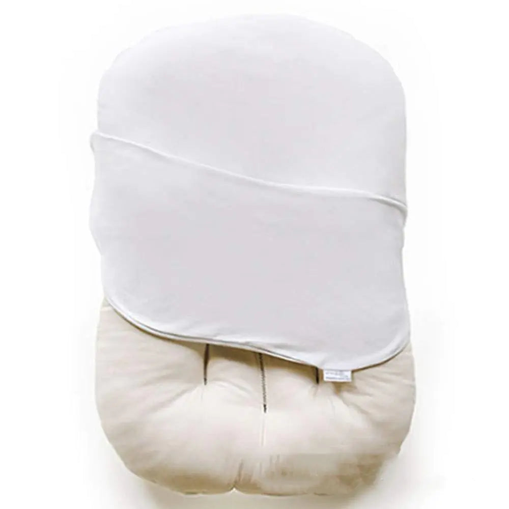 Babynest – Tragbares Babybett aus 100% Baumwolle, atmungsaktiv & kuschelig (75x45 cm)
